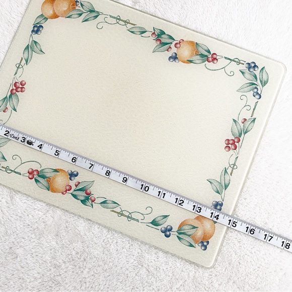 Vintage 1990’s Corning Corelle Abundance Counter Saver 15”x12” Fruit - Picture 9 of 9